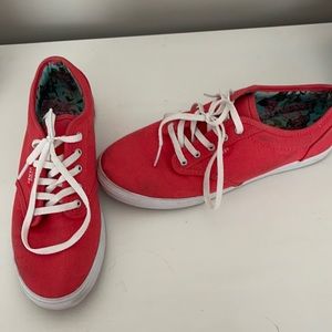 Vans pink shoes